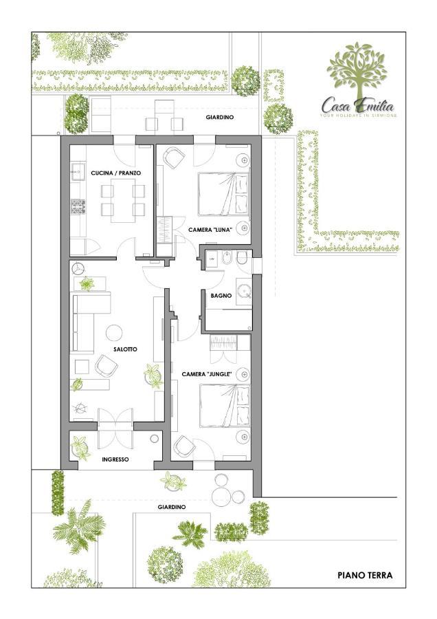 Appartamento Casa Emilia Сірміоне Екстер'єр фото
